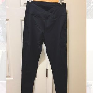 Black Ankle Leggings, size XL
